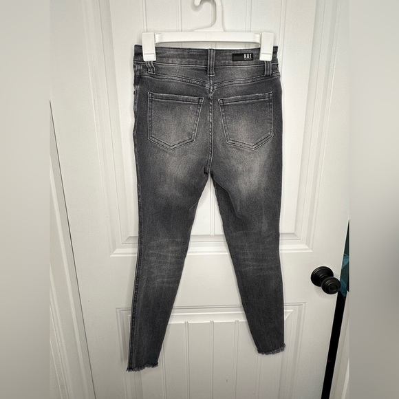 Kut from the Kloth Gray Denim Jeans - Picture 2 of 4